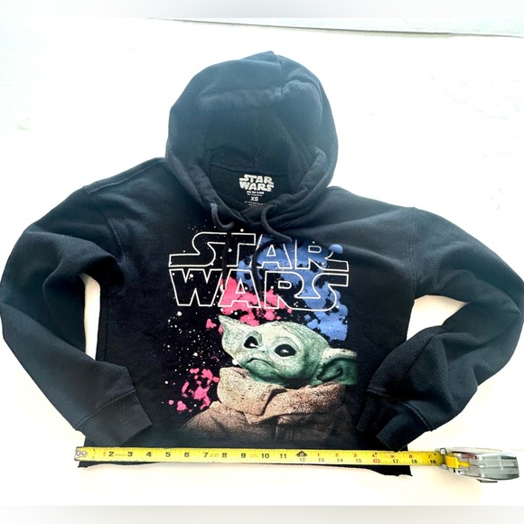 Star Wars Cropped Yoda Hoodie size XS - Picture 8 of 8